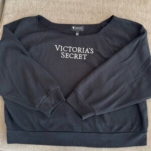 Victoria's Secret off shoulder black Pullover